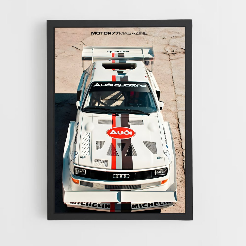 Poster Sportive Émotion – affiche Audi (vue 2)